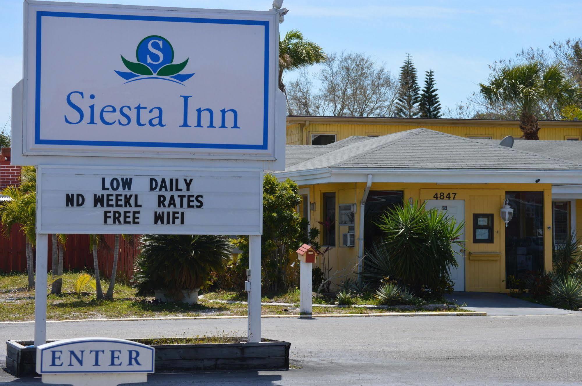 Siesta Inn Sarasota - Indian Beach Buitenkant foto